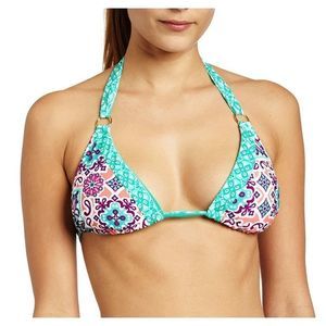 NEW‎ Sofia by Vix Felicity Triangle Bikini Top L